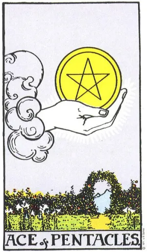 Ace of Pentacles (星币一)