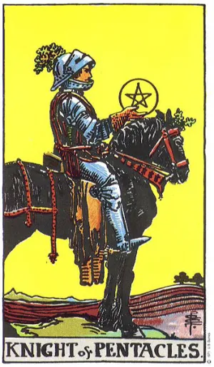 Knight of Pentacles (星币骑士)