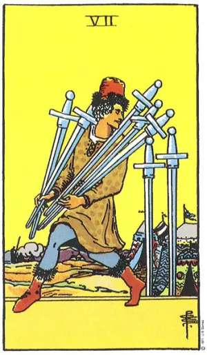 Seven of Swords (宝剑七)