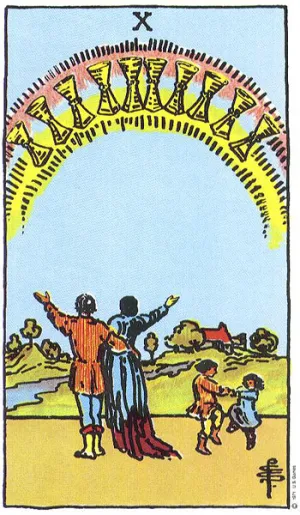 Ten of Cups (圣杯十)