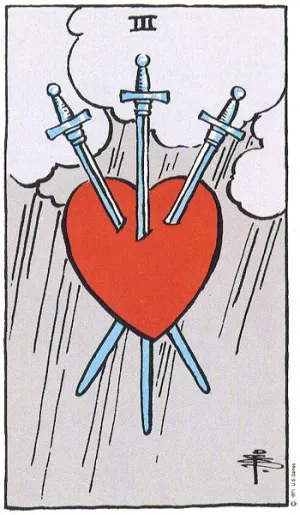Three of Swords (宝剑三)